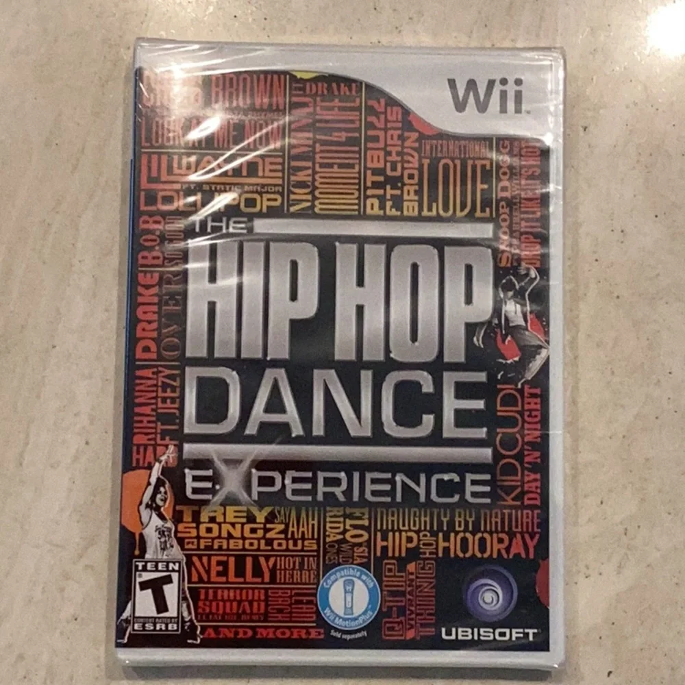 The Hip Hop Dance Experience Wii Game New